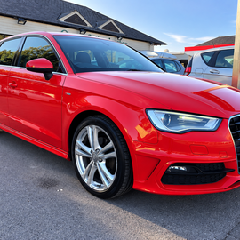 Audi A3 1.6 TDI S LINE 5dr 2 Owners 67000m Audi Service History inc Cambelt £20 Tax