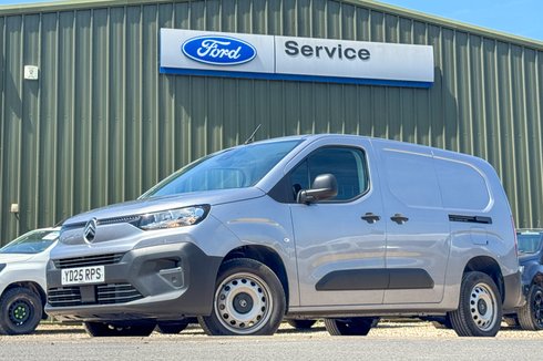 Citroen Berlingo Crew Cab LWB L2H1 Low Roof Enterprise Air Con Sensors EURO 6 NO VAT