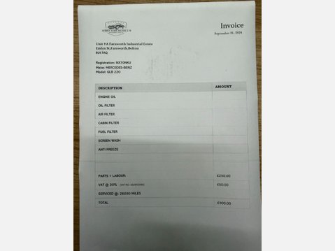 Mercedes-Benz GLB 2.0 GLB220d AMG Line (Premium) 8G-DCT 4MATIC Euro 6 (s/s) 5dr 63