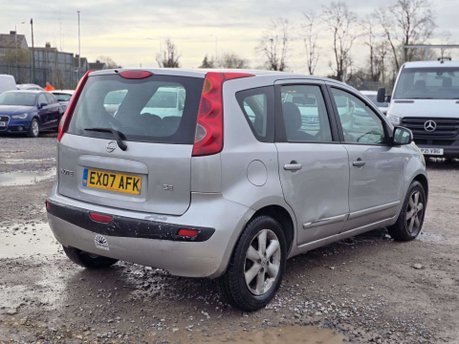 Nissan Note 1.6 16v SE Hatchback 5dr Petrol Automatic (166 g/km, 109 bhp) 16