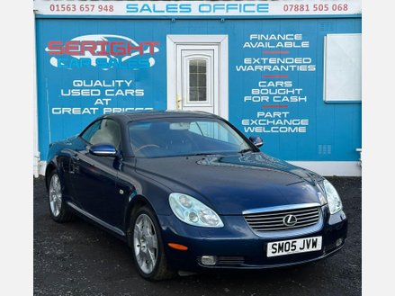 Lexus SC 4.3 430 Convertible 2dr Petrol Automatic (287 g/km, 282 bhp)