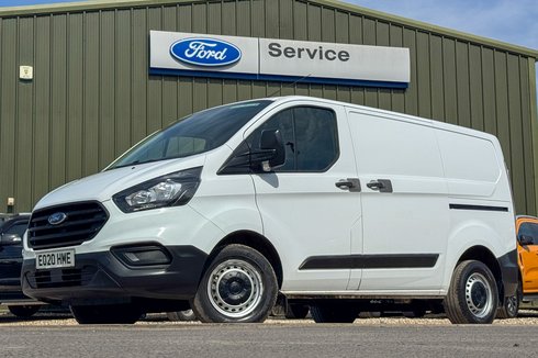 Ford Transit Custom SWB L1H1 Low Roof Leader 300 Sensors EURO 6