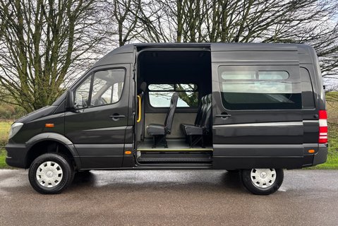 Mercedes-Benz Sprinter 313 Mwb Hr 4x4 Crew Van - Air Con 8