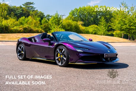 Ferrari SF90 Spider ATELIER EXAMPLE. VIOLA HONG KONG. CARBON INT & EXT. FRONT LIFT. 1