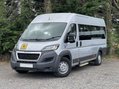 Peugeot Boxer 440 L4H2 LIGHTWEIGHT NON-D1 MINIBUS 17SEATS w FULL WIDTH RAMP. E6 1