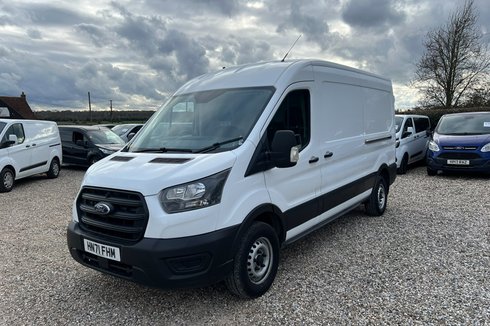 Ford Transit LWB L3H2 Medium Roof Leader 350 Camera Nav EURO 6 NO VAT