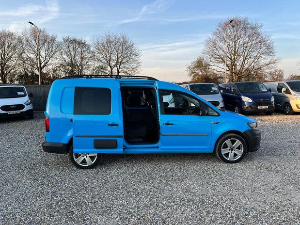 Volkswagen Caddy Maxi Crew Cab (SOLD) LWB L2H1 Low Roof Startline C20 Air Con Alloys EURO 6 NO V 23