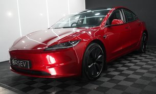 Tesla Model 3 LONG RANGE AWD Ultra Red Now with GROK Heated & Cooled Seats One Owner 12