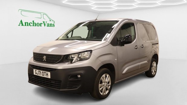 Peugeot Partner AUTO SWB L1H1 Low Roof Asphalt Air Con Alloys Sensors Cam EURO 6 NO VAT 1
