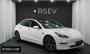 Tesla Model 3 RWD Standard Range Ryzen 1 Owner Adaptive LEDs Heat Pump Pano Roof  1