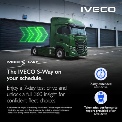 EXPERIENCE THE NEW IVECO S-WAY LIKE NEVER BEFORE