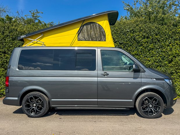 Volkswagen Transporter Camper | Pop Top | AUTO | 4 Berth | Kitchen | Solar | NO VAT | Euro 6 37
