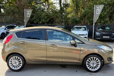 Ford Fiesta TITANIUM AUTOMATIC -ONLY 14,528 MILES -1 LADY OWNER -10 SERVICES -CAMBELT 5