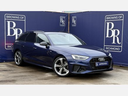 2021 A4 2.0 TFSI 35 BLACK EDITION ESTATE 5DR PETROL MANUAL EURO 6 S... photo