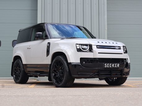 New for 2026 LandRover Defender 90 Styled by Seeker in the all new Borosco Grey with Skr alloys and a jump seat  3