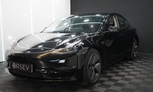 Tesla Model 3 LONG RANGE AWD Solid Black Ryzen GROK AI Pano Roof Heat Pump 1 Owner VAT Q 10