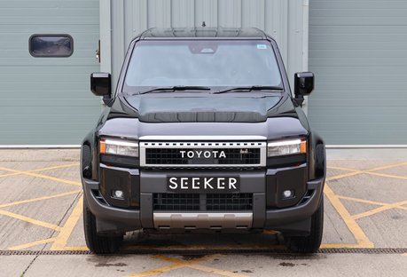 Toyota Land Cruiser COMMERCIAL Ask about OEM rear seat conversion by Seeker UK