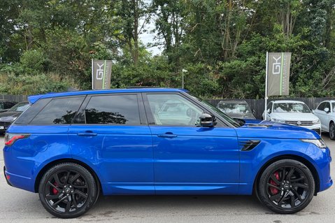 Land Rover Range Rover Sport AUTOBIOGRAPHY DYNAMIC - SVO PREMIUM PALLETTE BLUE -SLIDING PAN ROOF 5