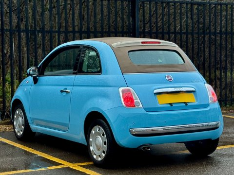 Fiat 500 0.9 TwinAir Colour Therapy Convertible 2dr Petrol Dualogic Euro 5 (s/s) (85 35