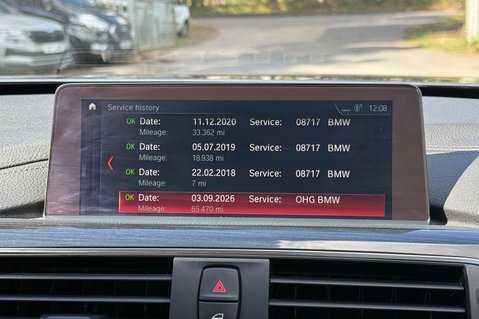 BMW 4 Series 435D XDRIVE M SPORT -ADAPTIVE SUSPENSION -CORAL RED LEATHER  48