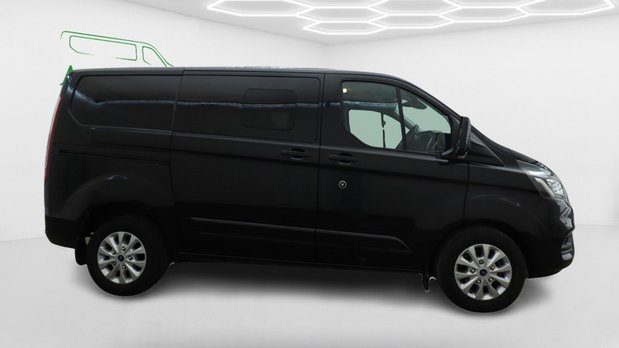 Ford Transit Custom Crew Cab AUTO SWB L1H1 Low Roof Limited 320 Air Con Alloys Sensors Cam EURO 3