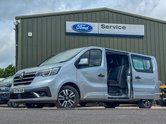 Renault Trafic Crew Cab AUTO LWB L2H1 Low Roof Sport LI30 Air Con Nav EURO 6 1
