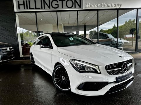 Mercedes-Benz CLA Class 1.6 CLA200 AMG Line Night Edition (Plus) Shooting Brake 7G-DCT Euro 6 (s/s) 2
