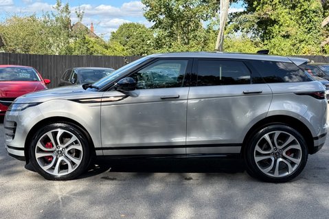 Land Rover Range Rover Evoque AUTOBIOGRAPHY MHEV - VAT Q -ONE OWNER -SLIDING PAN ROOF -PEARL SILVER 9