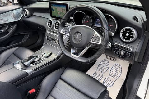 Mercedes-Benz C Class C 250 D AMG LINE PREMIUM PLUS CABRIOLET - 19 INCH ALLOYS - FULL SERVICE HIS 14
