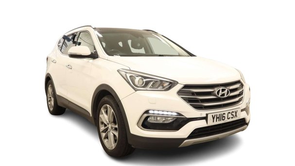 Hyundai SANTA FE 2.2 CRDi Blue Drive Premium SE SUV 5dr Diesel Auto 4WD Euro 6 (s/s) (7 Seat Service History