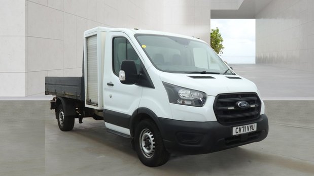 Ford Transit Tipper LWB L3 Leader 350 Sensors Tow Bar EURO 6 NO VAT 2