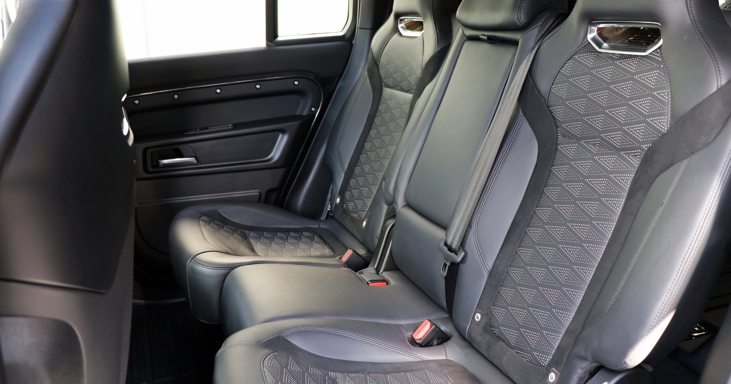 Land Rover Rear Seats Genuine Land Rover SVR leather front and rear seat conversion for the ...