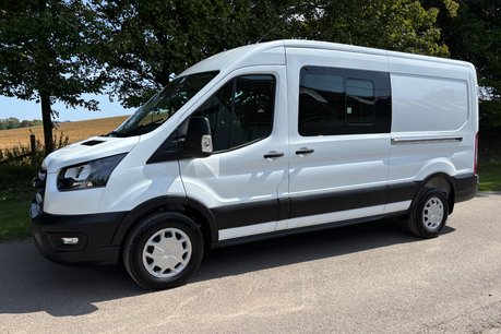 Ford Transit 350 L3 H2 130 ps Trend Double Cab in Van - Air Con