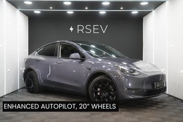 Tesla Model Y LONG RANGE AWD Enhanced Autopilot 20"Alloys 6mm All Tyres New Front Bushes