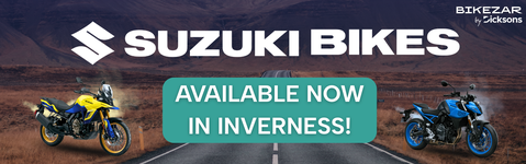 Suzuki Bikes available now in Inverness.