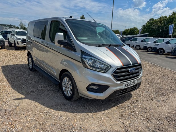 Ford Transit Custom AUTO Crew [SOLD MM] Cab SWB L1H1 320 Limited Air Con Sensors EURO 6 NO VAT 5