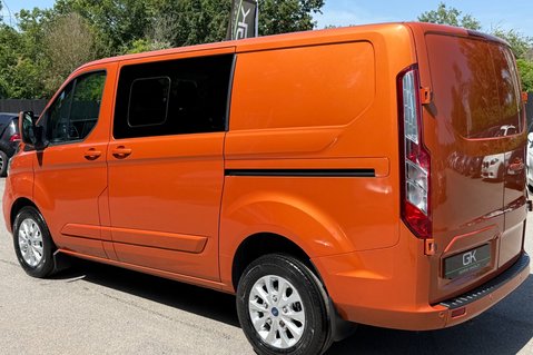 Ford Transit Custom 320 LIMITED ECOBLUE DOUBLE CAB - 6 SEATER -REVERSE CAMERA -APPLE CAR PLAY 2