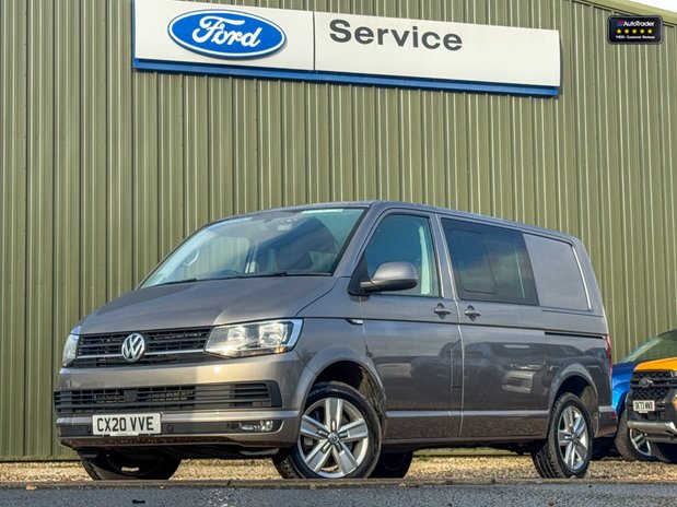 Volkswagen Transporter Crew Cab SWB L1H1 Highline T32 Air Con Alloys Sensors EURO 6 NO VAT 1