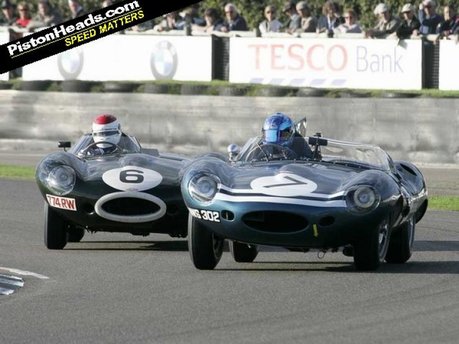 D-TYPES AT GOODWOOD