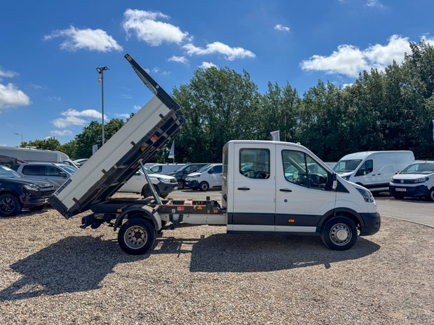 Ford Transit Tipper Crew Cab LWB L3 Leader 350 Dual Rear Wheel Tow Bar EURO 6 6