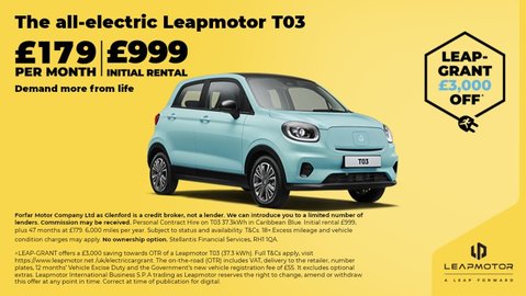 Meet Leapmotor at Glenford. Electric, Evolved 3