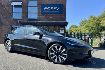 Tesla Model 3 LONG RANGE AWD  19" Nova Alloy Wheels Diamond Black One Owner Low Mileage 