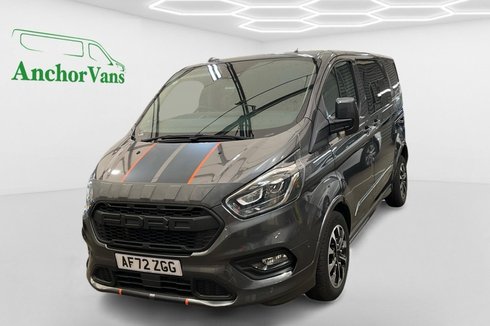 Ford Transit Custom Crew Cab AUTO SWB L1H1 Low Roof Sport 320 Air Con Alloys Sensors Cam EURO 6