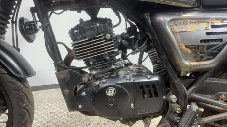 Bullit Bluroc 2021 6K RUNNING RETRO MODERN CLASSIC BIKE PROJECT 125CC LEARNER 15