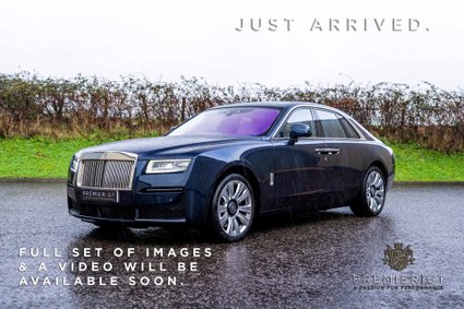 Rolls-Royce Ghost V12. FULL RSH. HUD. A/CRUISE CONTROL. H, C & M SEATS. REAR ENTERTAINMENT. 