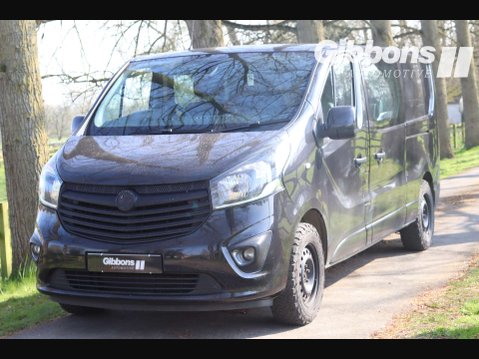 Vauxhall Vivaro 1.6 CDTi 2900 BiTurbo ecoTEC Limited Edition Nav Crew Van L2 H1 Euro 6 (s/s 16