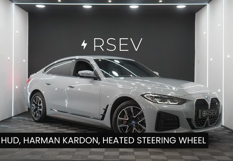 BMW i4 EDRIVE40 M SPORT Head Up Display Harman/Kardon Heated Steering Wheel FBMWSH