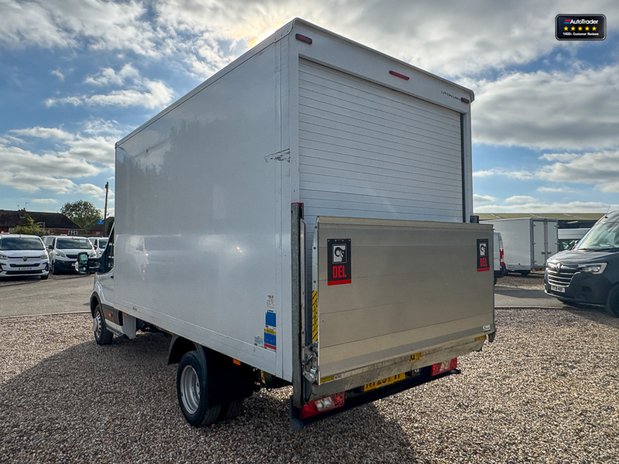 Ford Transit Luton XLWB L4 350 Leader Twin Rear Wheel Tail Lift EURO 6 8