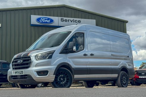Ford Transit AUTO LWB L3H2 Medium Roof Leader 350 Air Con Alloys Cam EURO 6