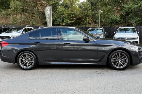 BMW 5 Series 520D M SPORT - RARE SOPHISTO GREY WITH IVORY LEATHER INTERIOR  5